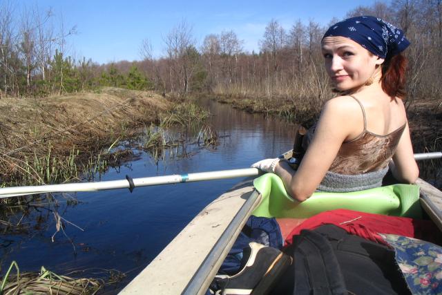 Устройство и составные части байдарки Таймень