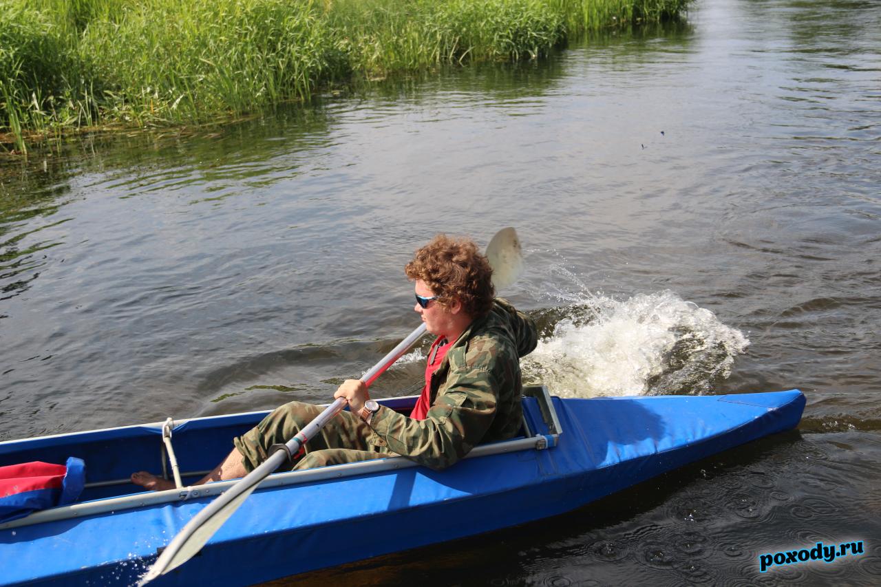 Поход по реке Москва на байдарках