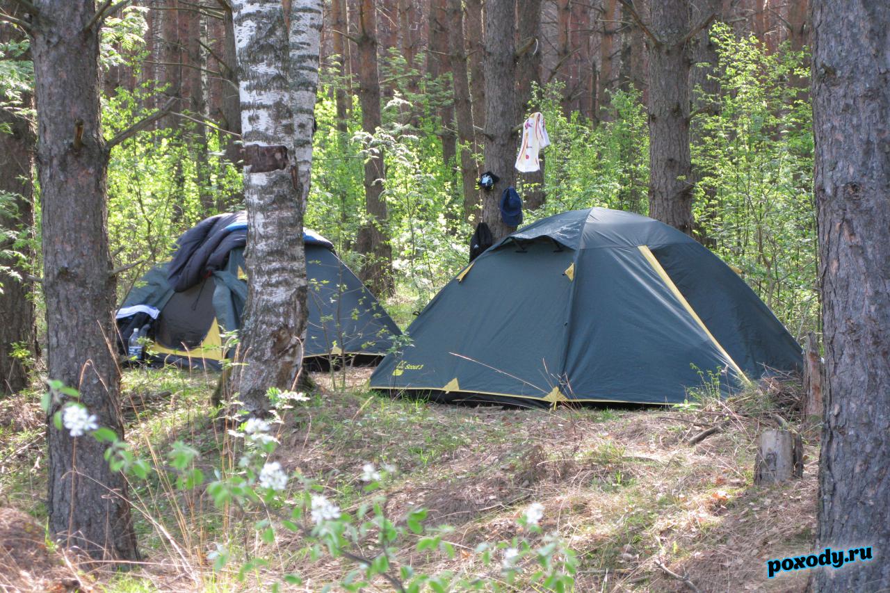 Обязательная часть снаряжения для велотура это палатки.